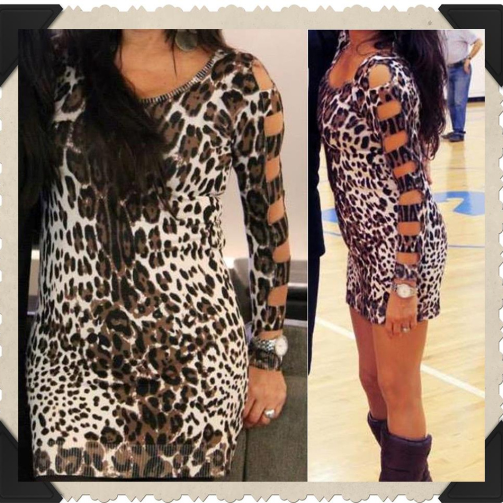 🐆 Leopard Almost Famous Mini dress S